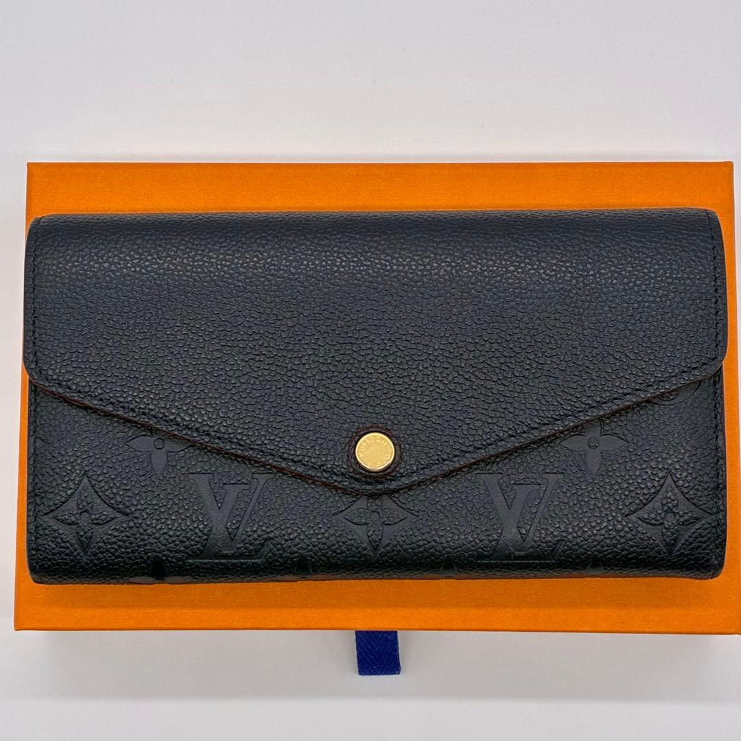 【美品】ルイヴィトン モノグラム アンプラント ポルトフォイユ サラ