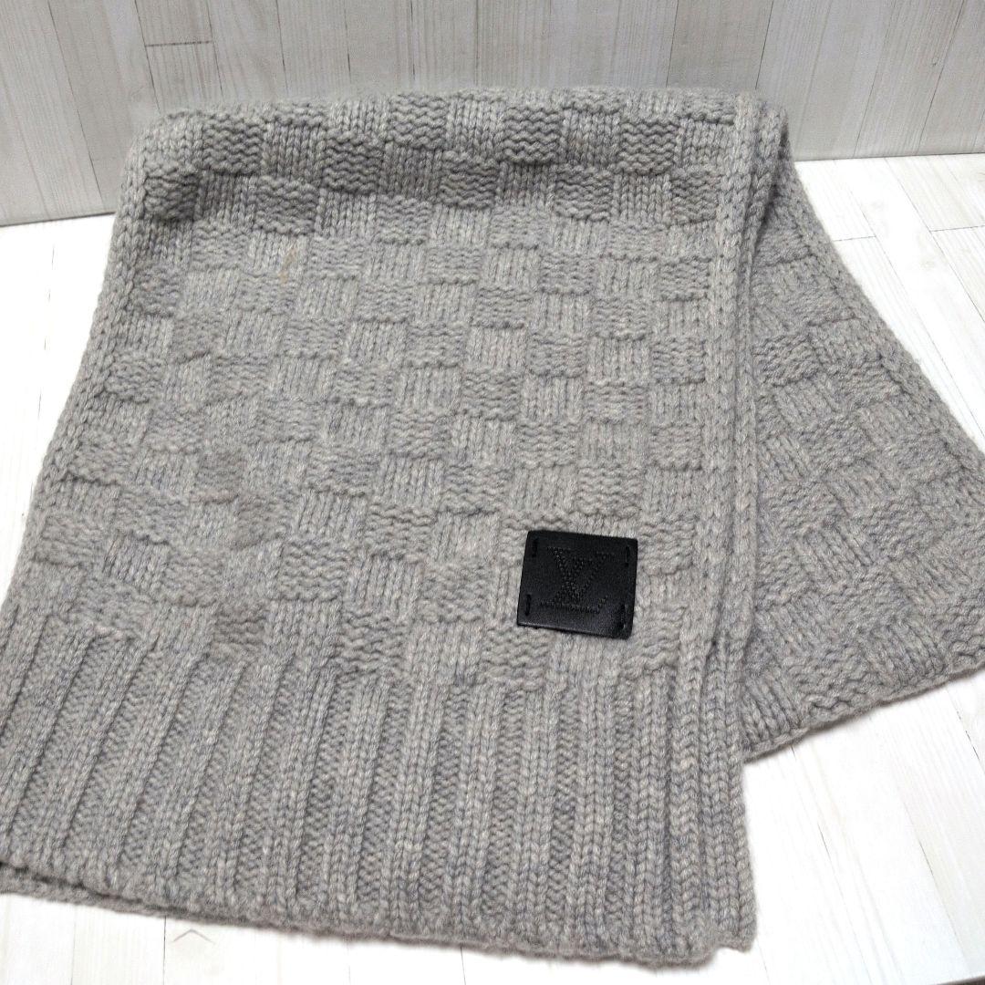 Louis Vuitton カシミヤストール グレー