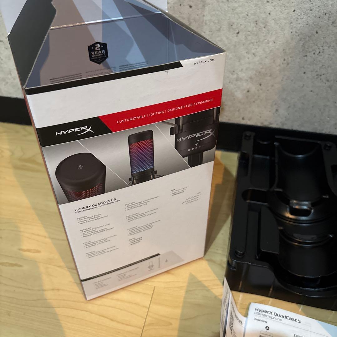 配信機器・PA機器・レコーディング機器 HyperX QuadCast s