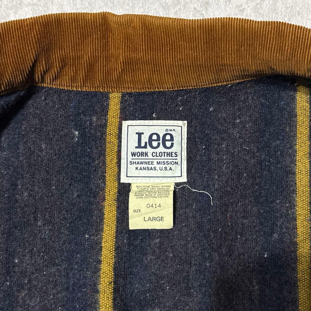 80's 81-LJ復刻 カバーオール 旧タグ 0414 Large