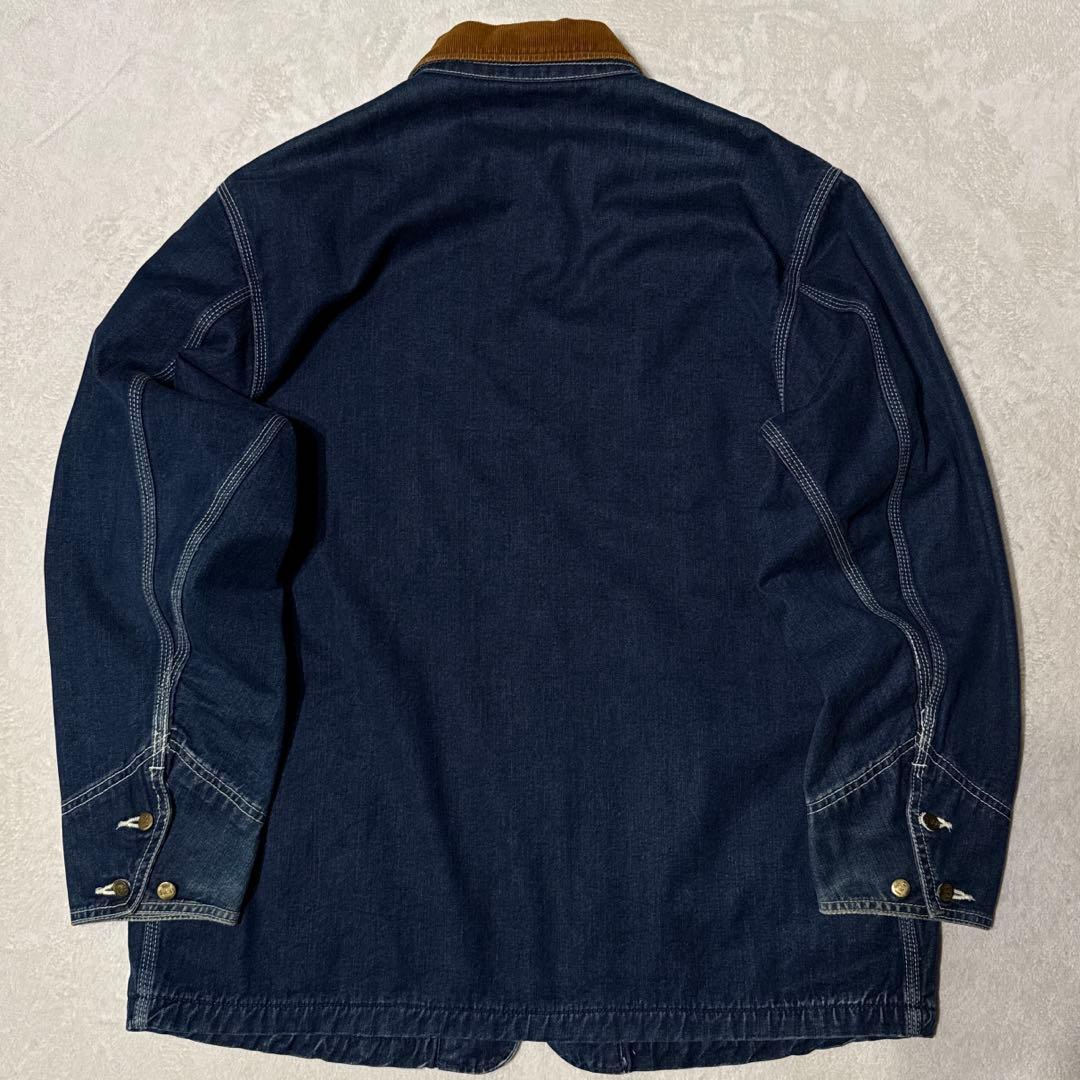 80's 81-LJ復刻 カバーオール 旧タグ 0414 Large