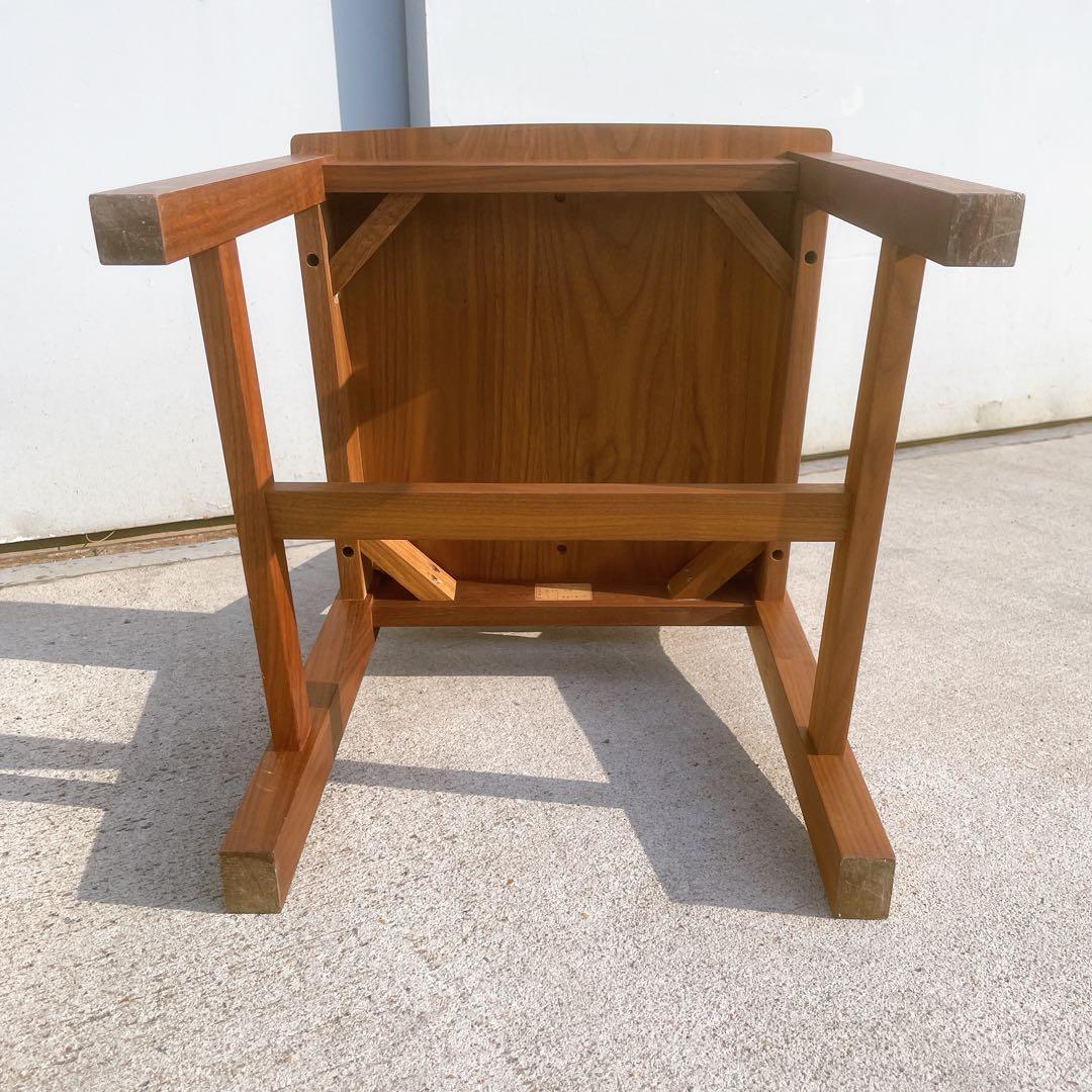 【美品】柏木工 DOLCI ドルチ 木製ダイニングチェア 無垢材 チェリー材