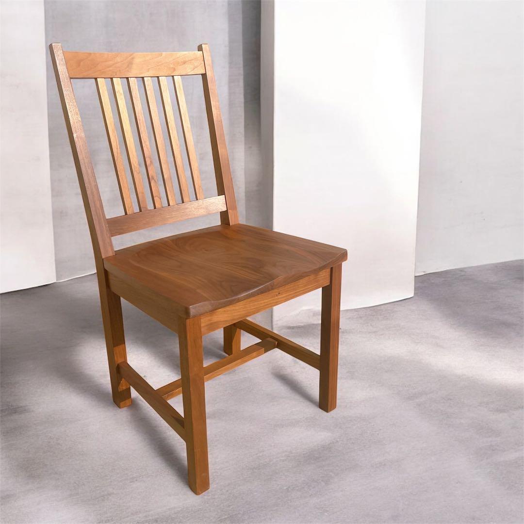 【美品】柏木工 DOLCI ドルチ 木製ダイニングチェア 無垢材 チェリー材