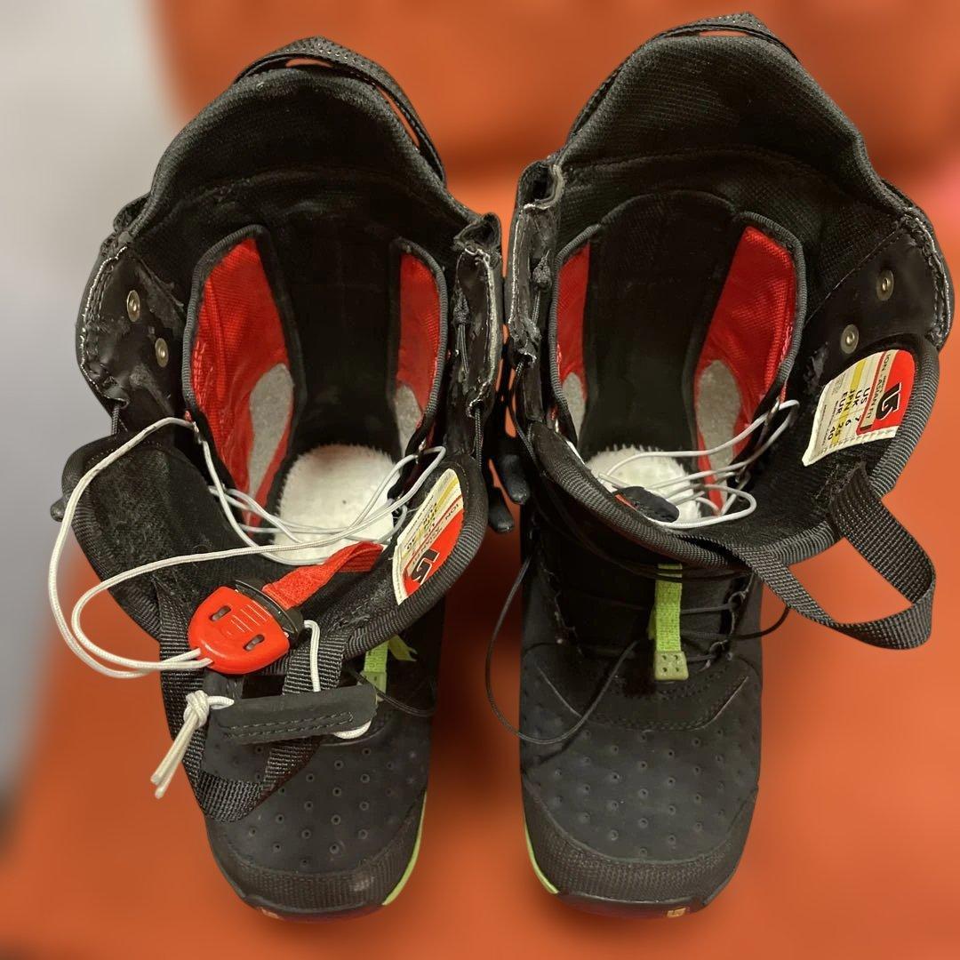 Burton ion 25㎝スノーボードブーツ ブラック/グリーン