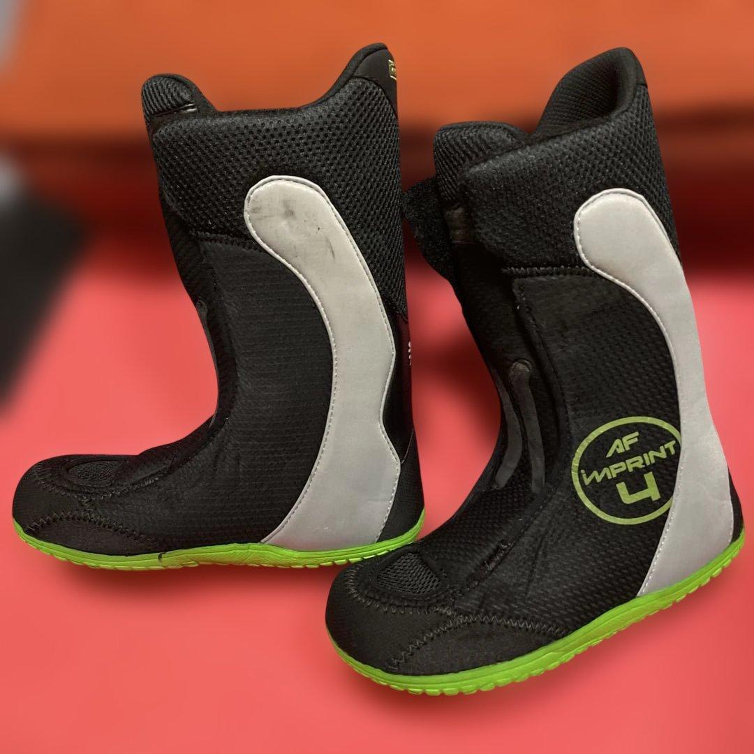 Burton ion 25㎝スノーボードブーツ ブラック/グリーン