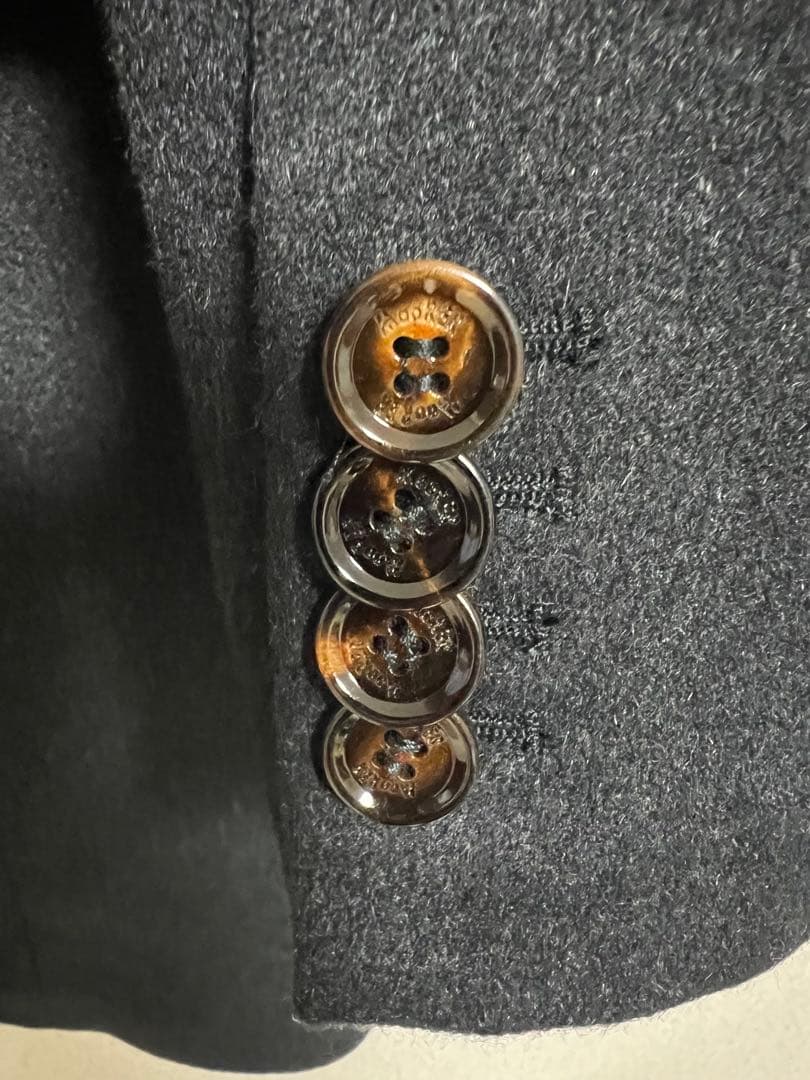 MOORERチェスターコート カシミア100%Harris-Tl 52グレー