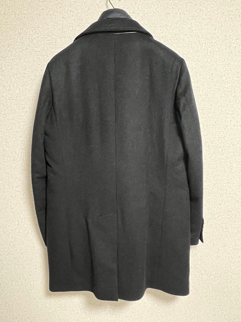 MOORERチェスターコート カシミア100%Harris-Tl 52グレー