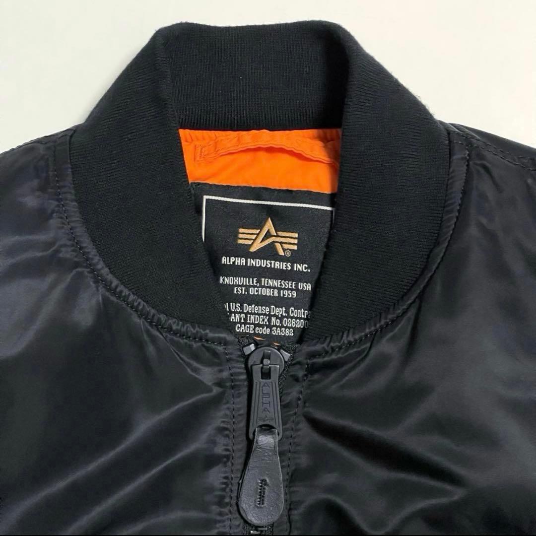 ALPHA × monkey time SIDE ZIP MA-1 （XL）