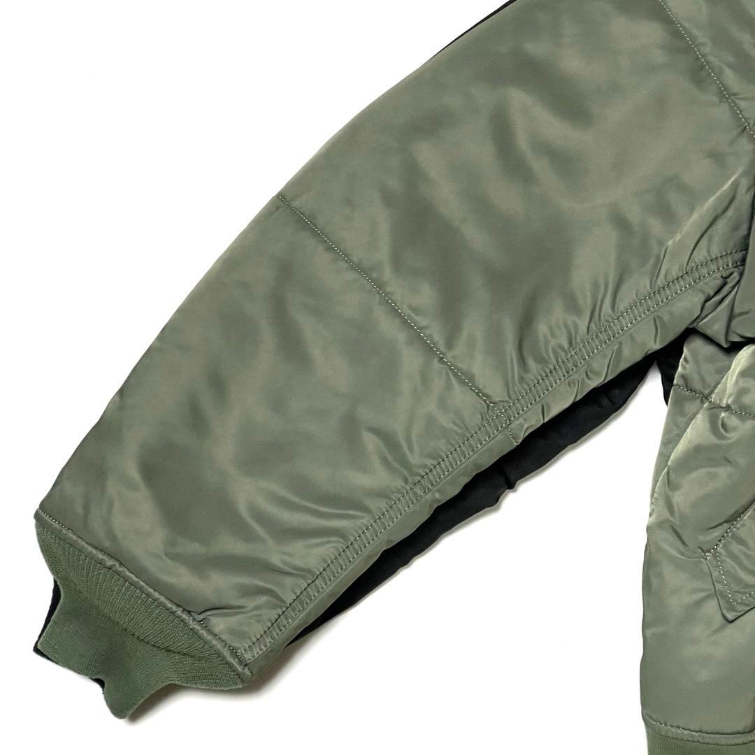 ALPHA × monkey time SIDE ZIP MA-1 （XL）