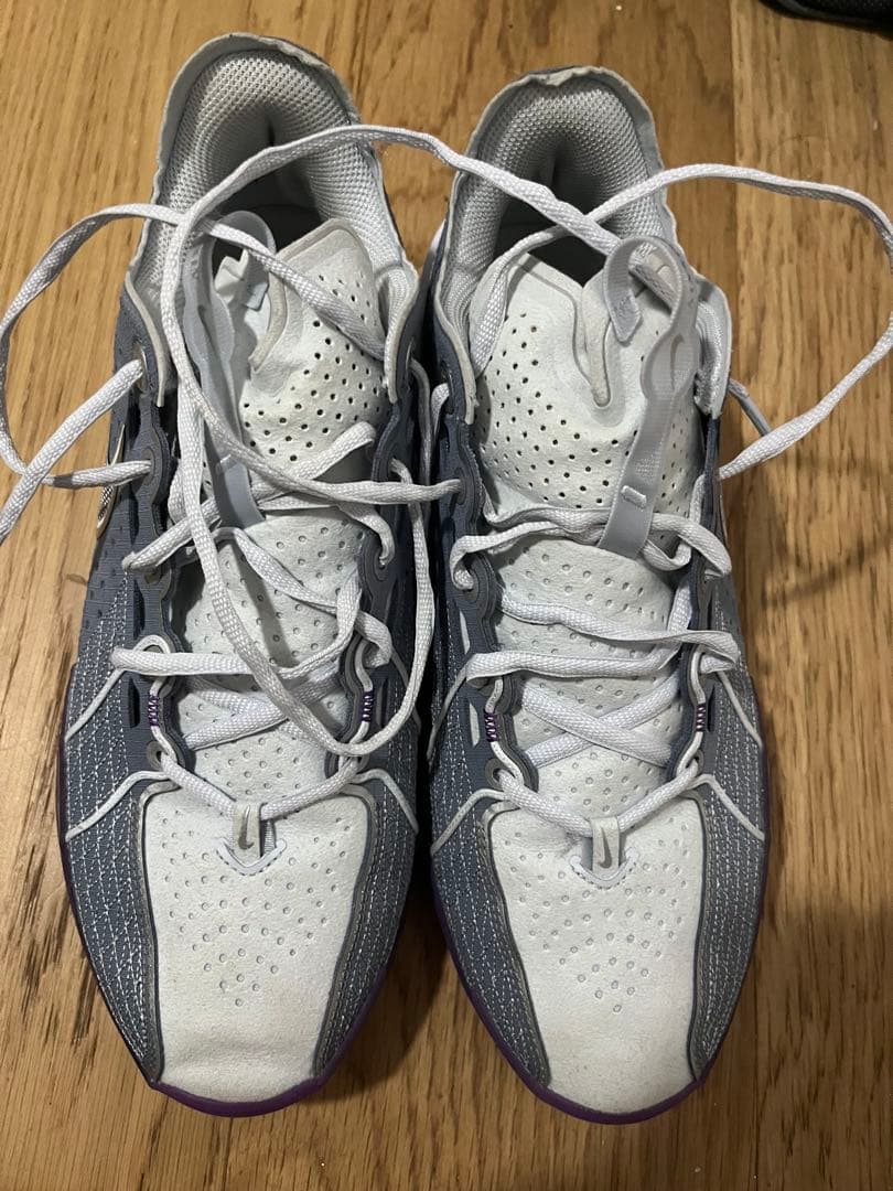 NIKE AIR ZOOM G.T. CUT3 ホワイト/グレー/パープル