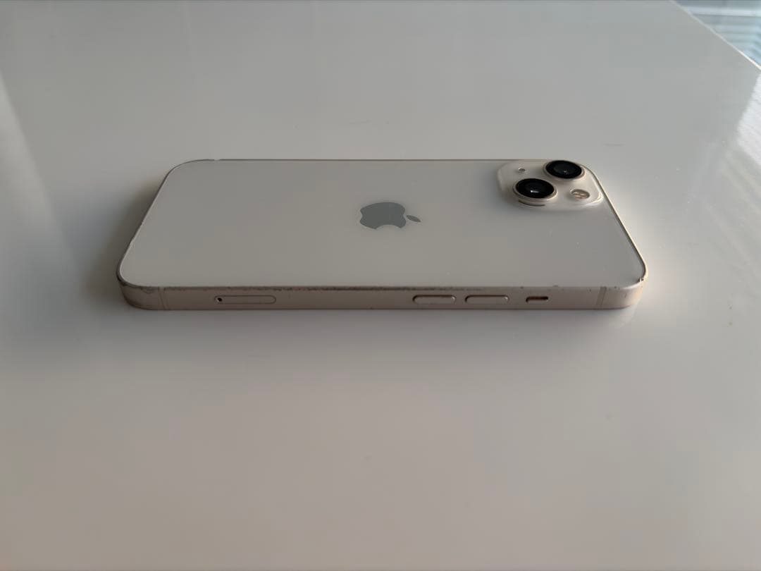 Apple iPhone 13 本体ホワイト128GB最大容量83%