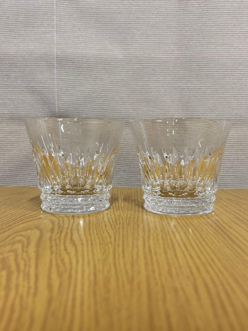 Baccarat バカラ クリスタルカットガラス ペアグラス 酒器 新品未使用