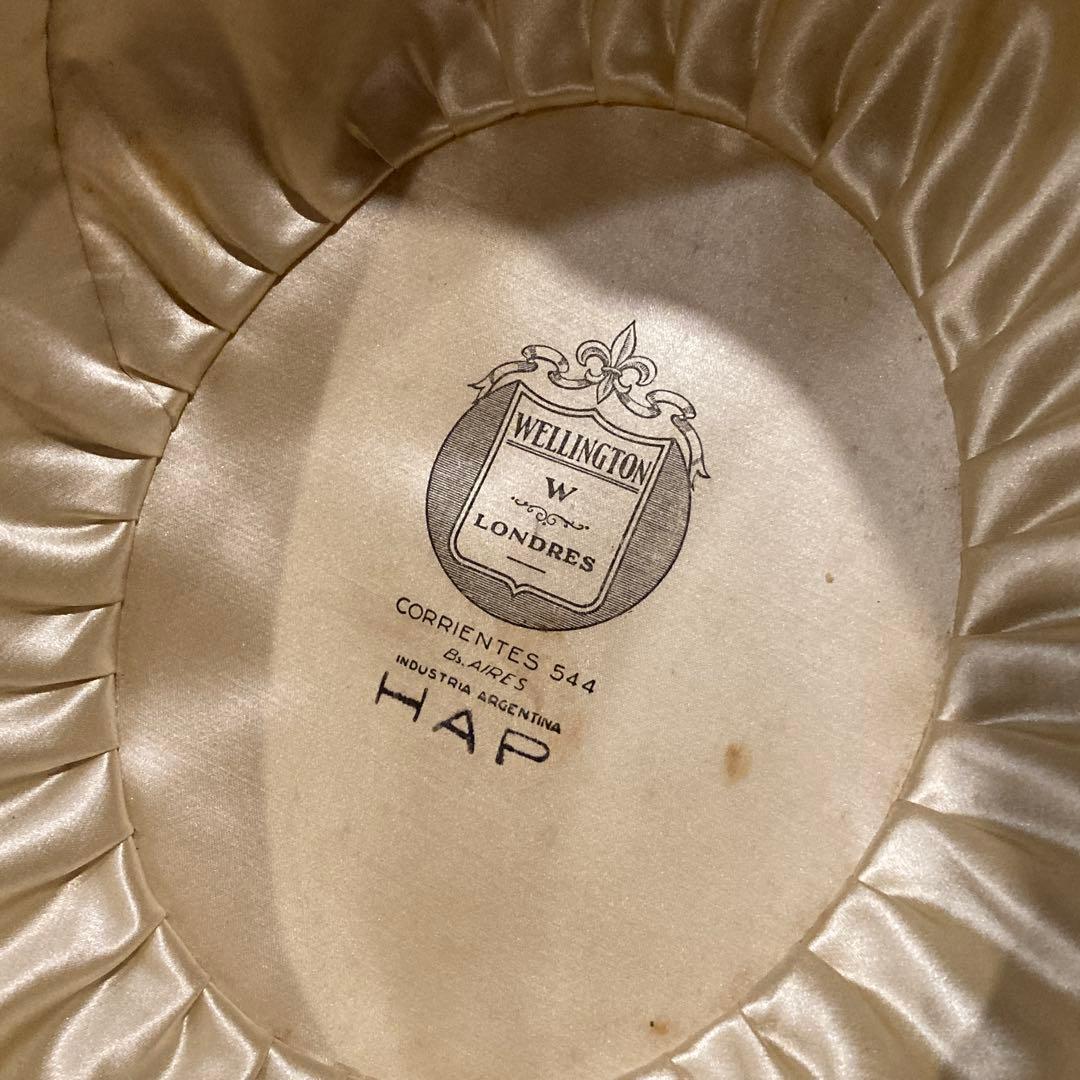 WELLINGTON LONDRES アルゼンチン製 ボーラーハット ハット 黒