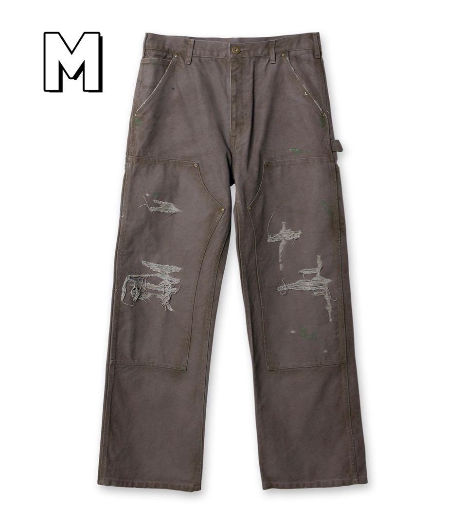 パンツ KAMIYA AW24 BORO Duck Painter Pants M