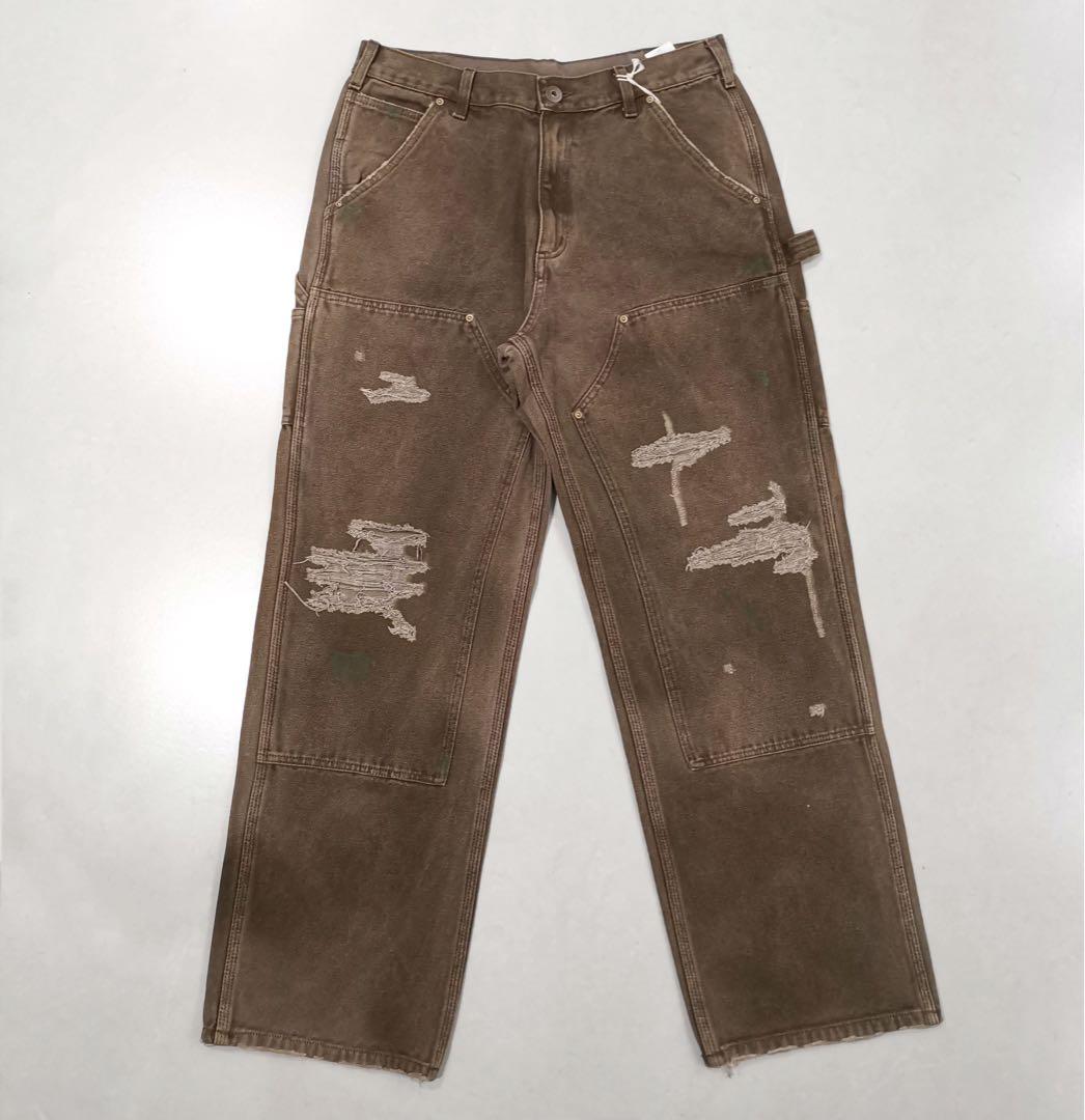 パンツ KAMIYA AW24 BORO Duck Painter Pants M