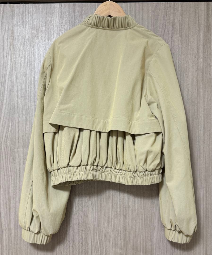 DrawingNumbersドローイングナンバーズシャンブレーブルゾン　ベージュ