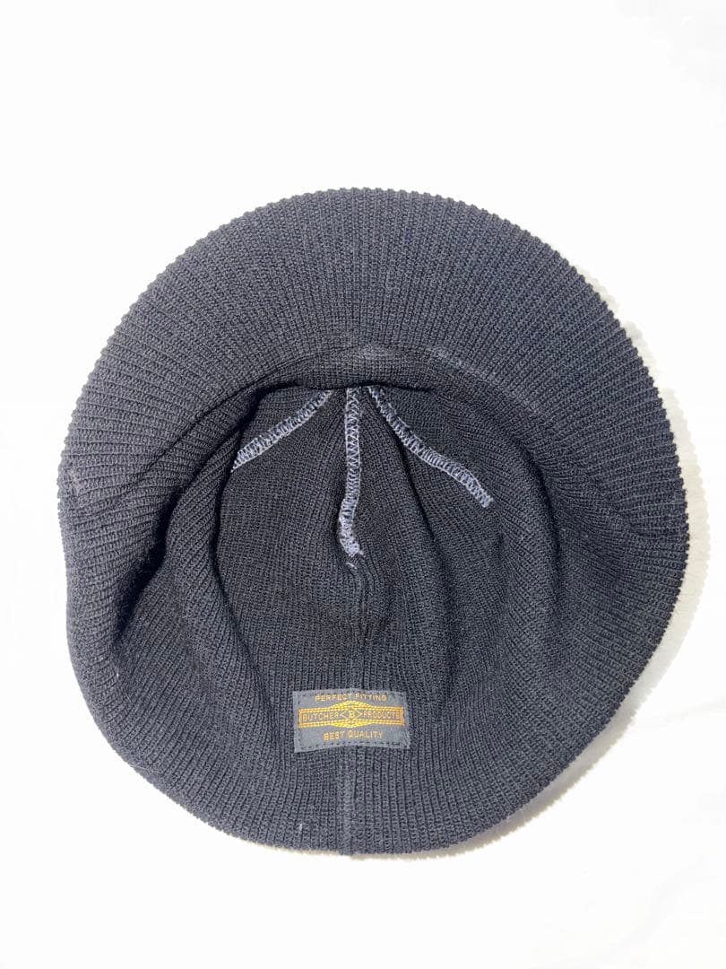 butcherproducts ニットキャップ　ジープキャップ　ブラック