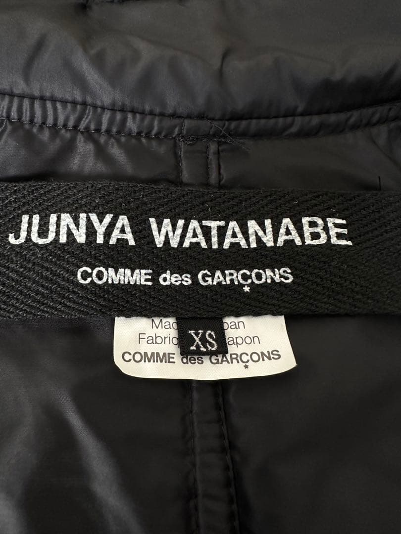 ジュンヤワタナベ コムデギャルソン 中綿キルティング ロングトレンチコート