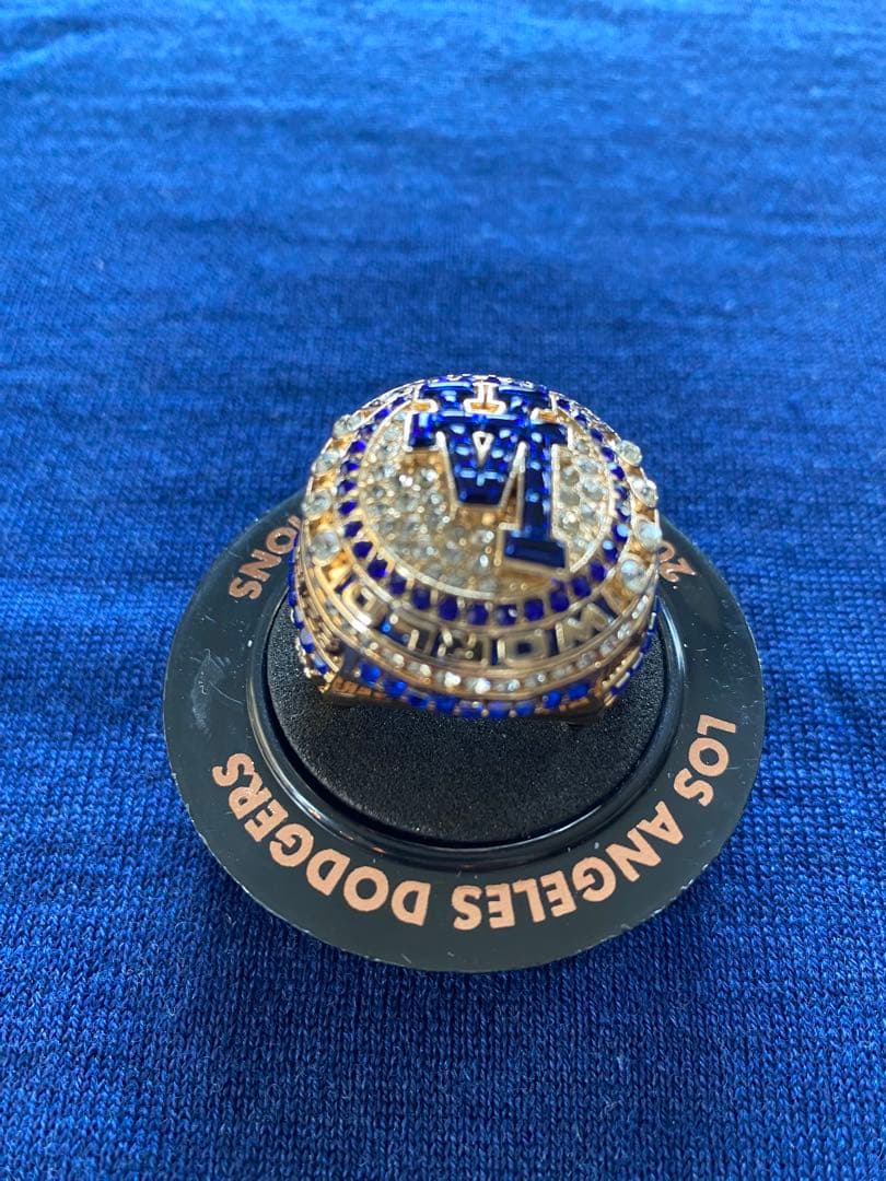 ロサンゼルス・ドジャース 2024 ワールドチャンピオンリング　大谷翔平デザイン