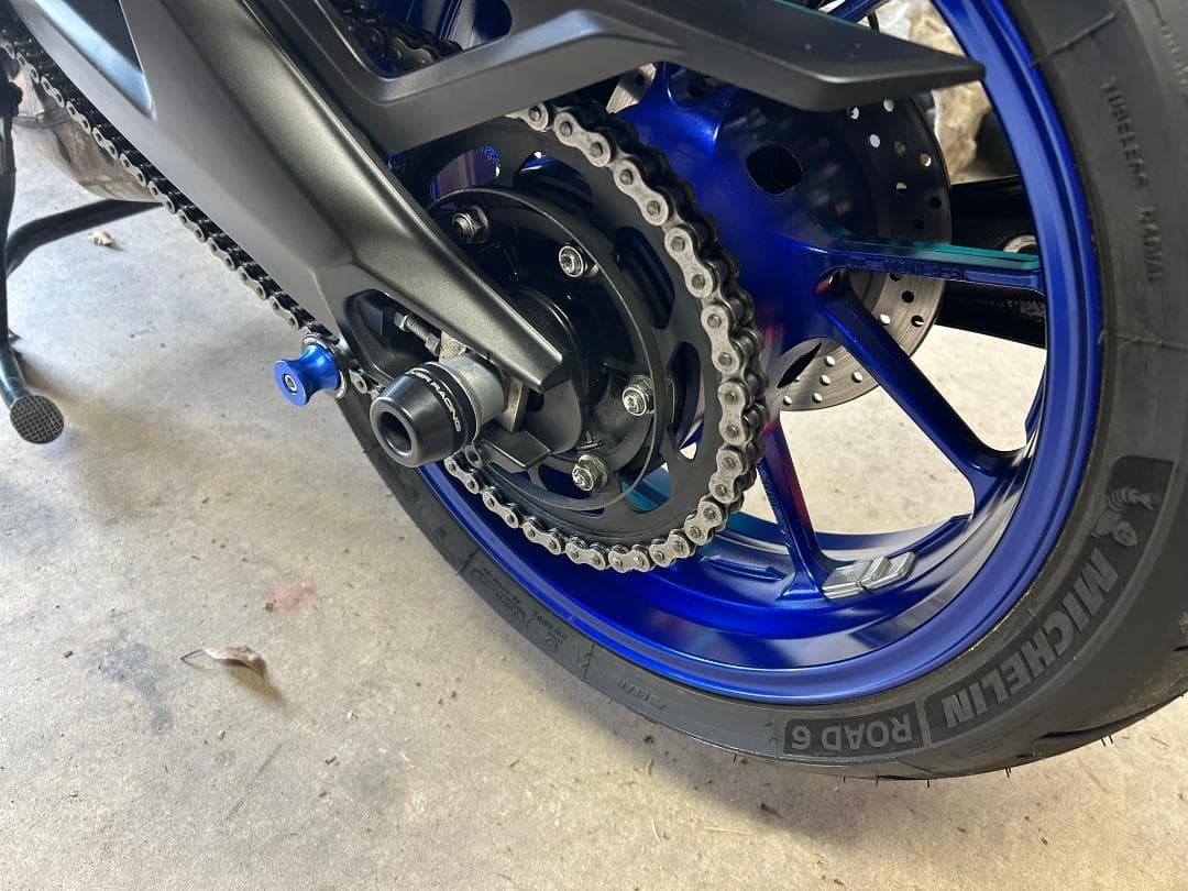 オーバーアクスルスライダー前後　トレーサー900　MT-09　XSR900