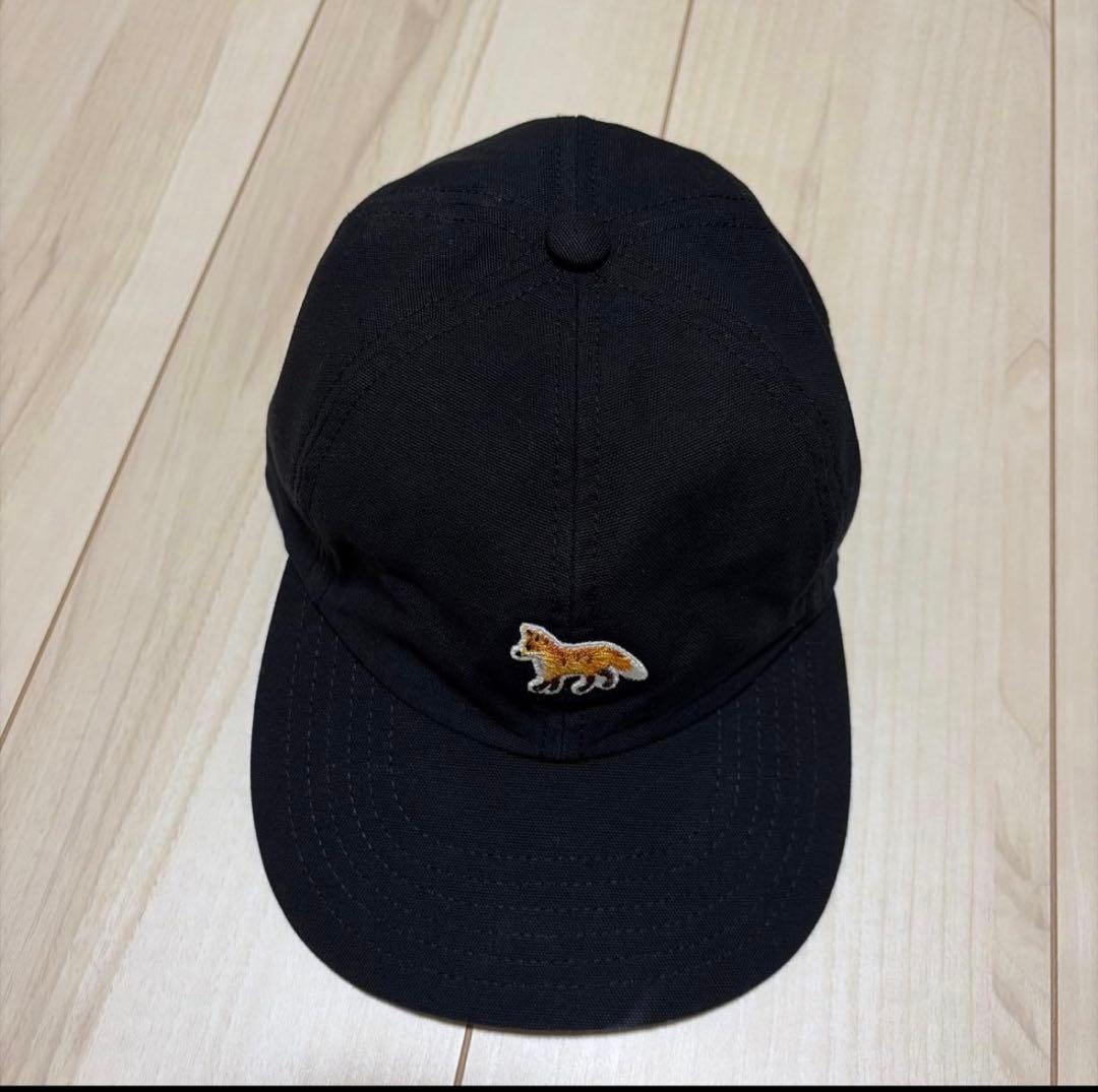 MAISON Kitsuné メゾンキツネ キャップ 黒
