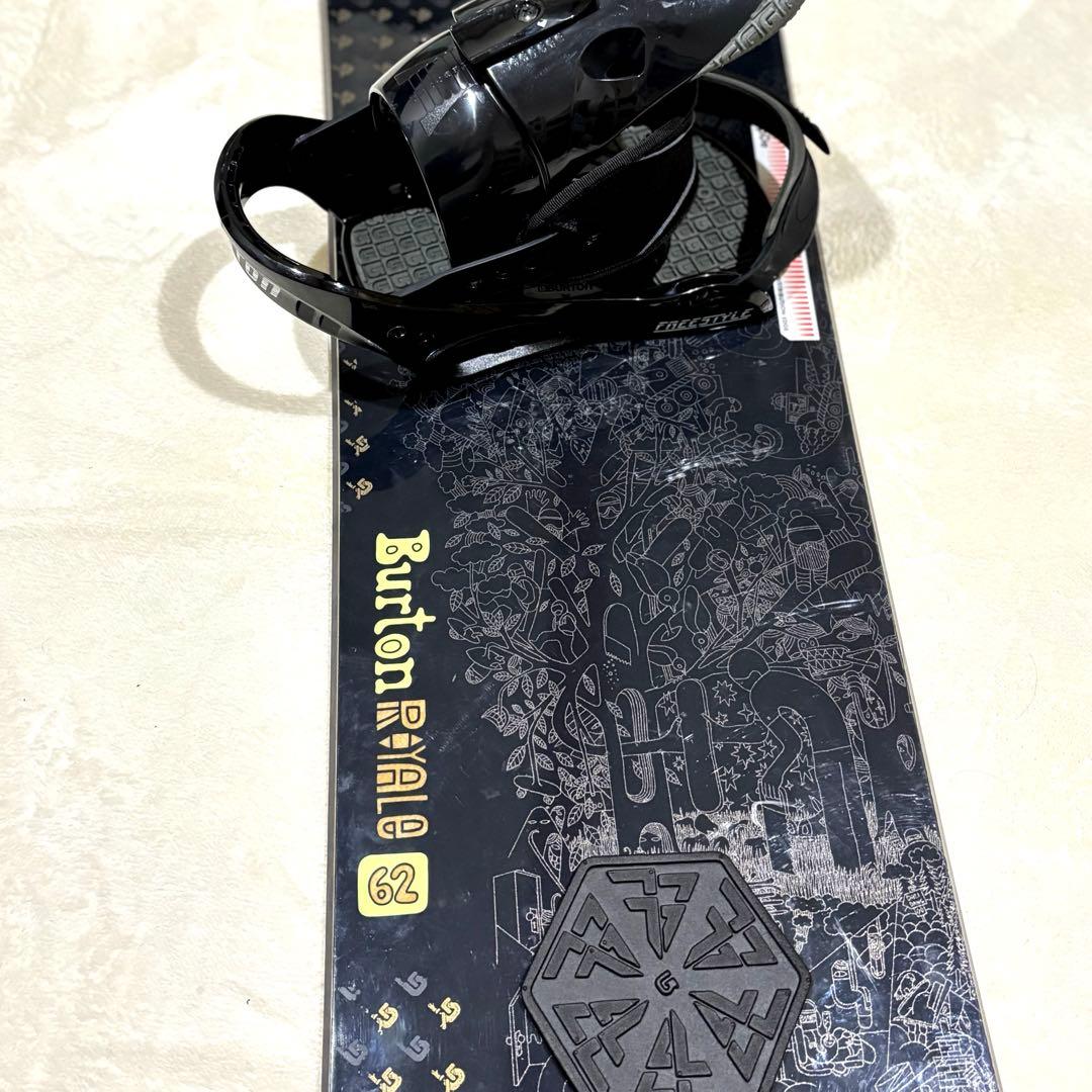 Burton e 62 ボード ビンディングセット バートン 黒