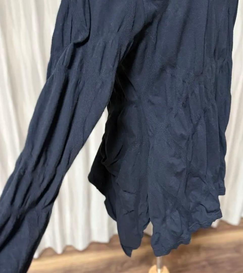 Y's ワイズ ヨウジヤマモト 黒 長袖チュニック