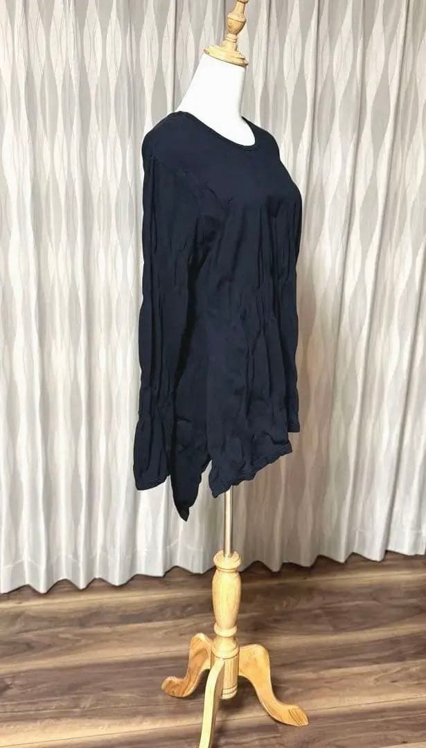 Y's ワイズ ヨウジヤマモト 黒 長袖チュニック