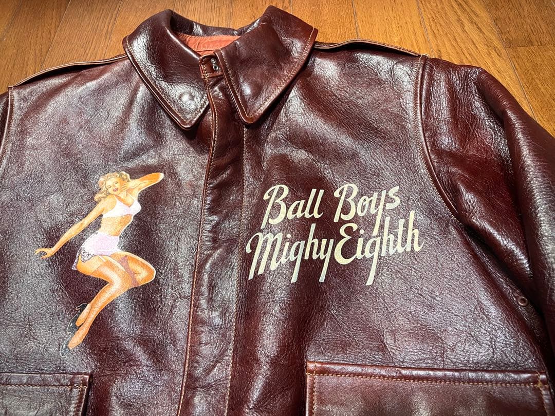 BuzzRicksons バズリクソンズ A-2 ROUGH WEAR 実名復刻