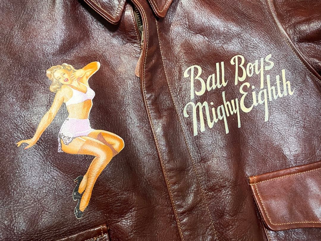 BuzzRicksons バズリクソンズ A-2 ROUGH WEAR 実名復刻