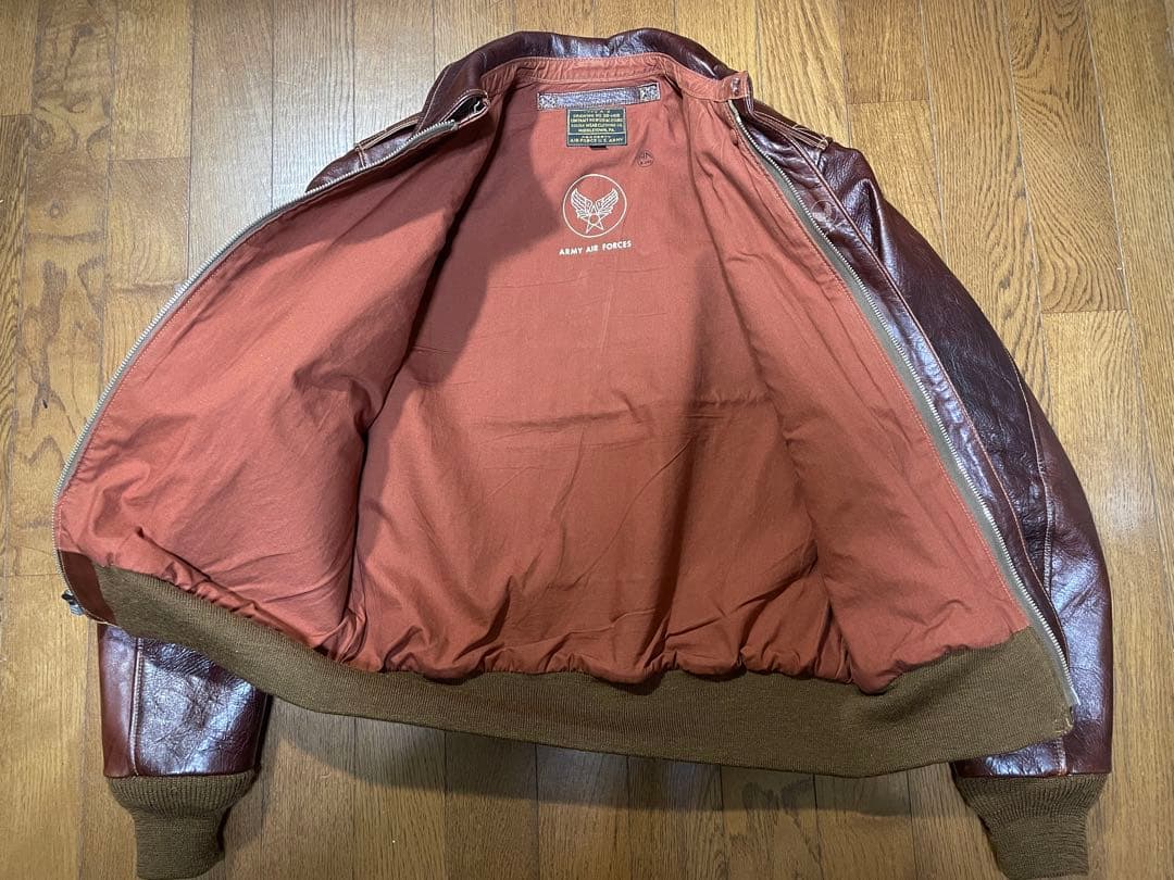 BuzzRicksons バズリクソンズ A-2 ROUGH WEAR 実名復刻