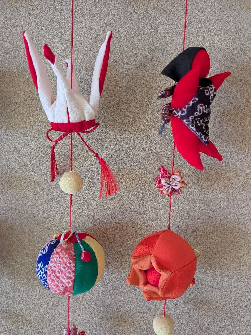 吊るし雛 吊るし飾り ちりめん細工 ハンドメイド