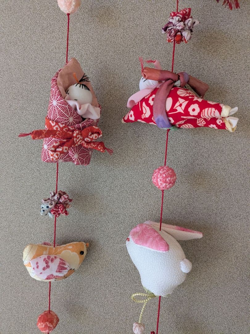 吊るし雛 吊るし飾り ちりめん細工 ハンドメイド