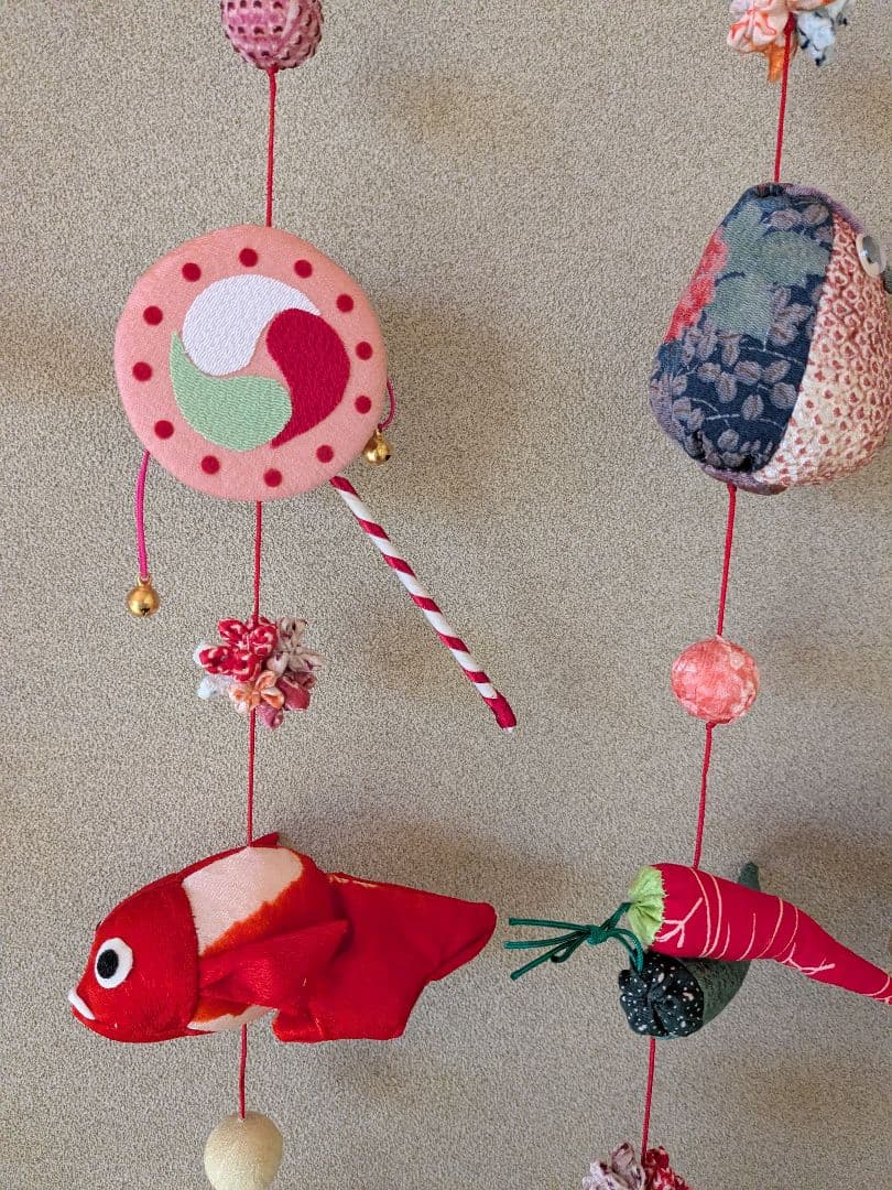 吊るし雛 吊るし飾り ちりめん細工 ハンドメイド