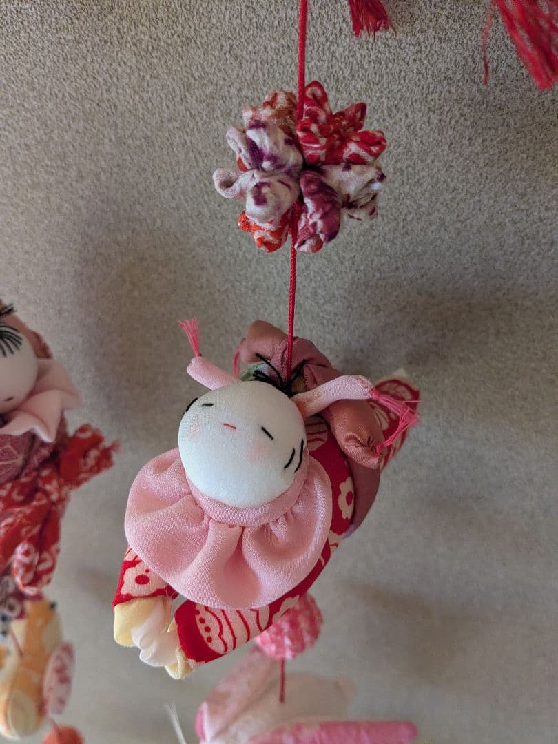 吊るし雛 吊るし飾り ちりめん細工 ハンドメイド