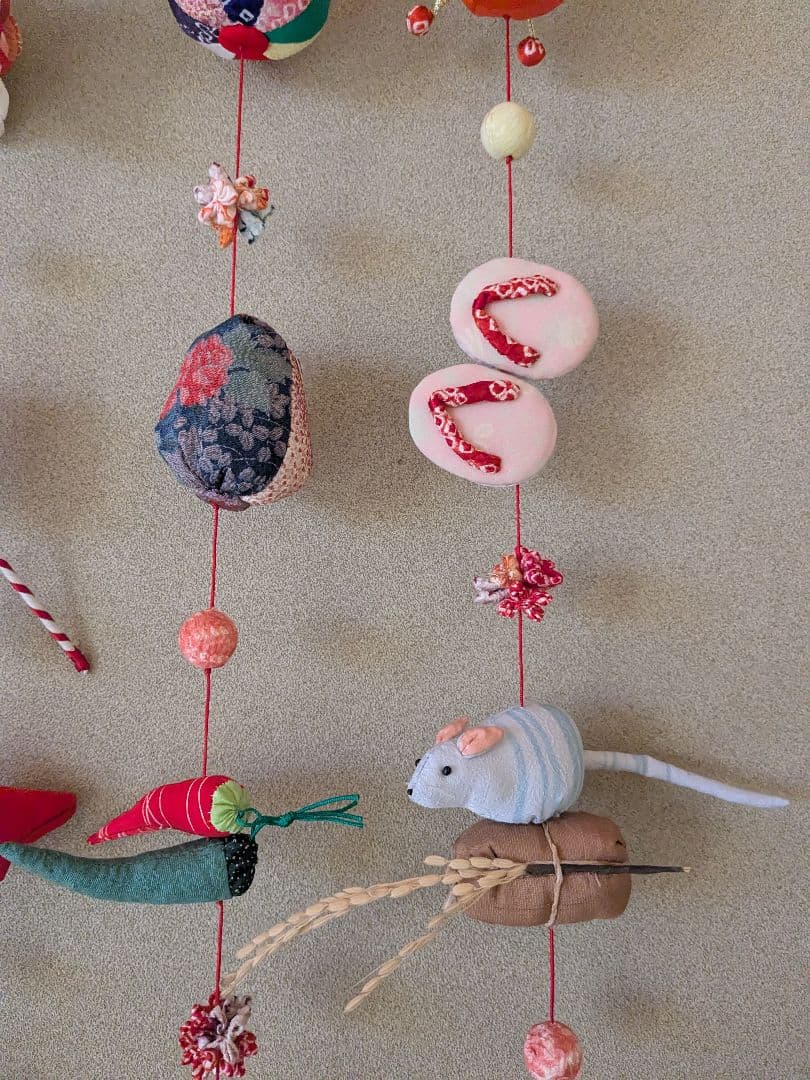 吊るし雛 吊るし飾り ちりめん細工 ハンドメイド