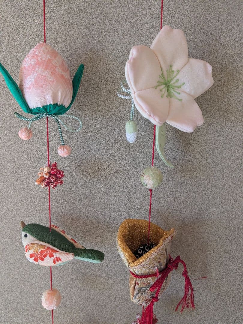 吊るし雛 吊るし飾り ちりめん細工 ハンドメイド