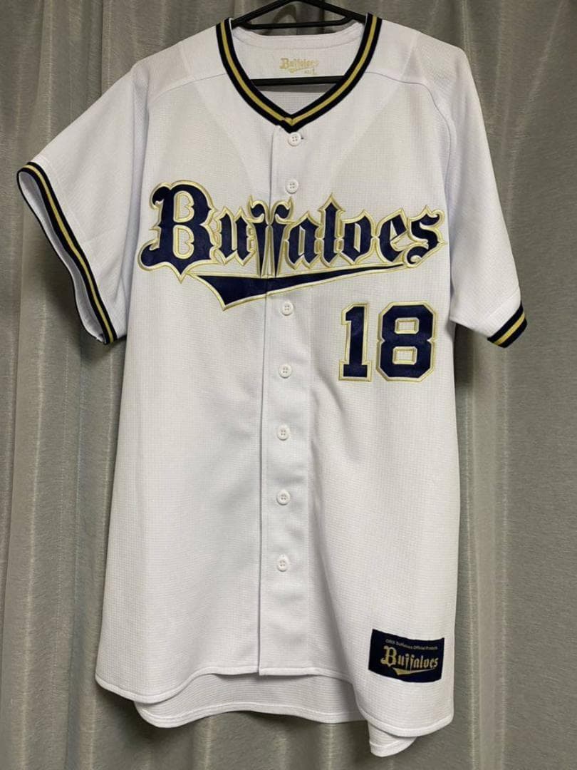 山本由伸 直筆サイン入り Lサイズ ホーム オリックスバファローズ ドジャース