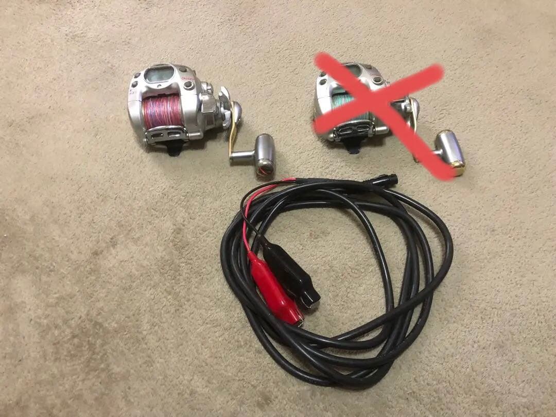 リョービ アドベンチャー 電動リールVS500AT-S 2台＋純正電源コード