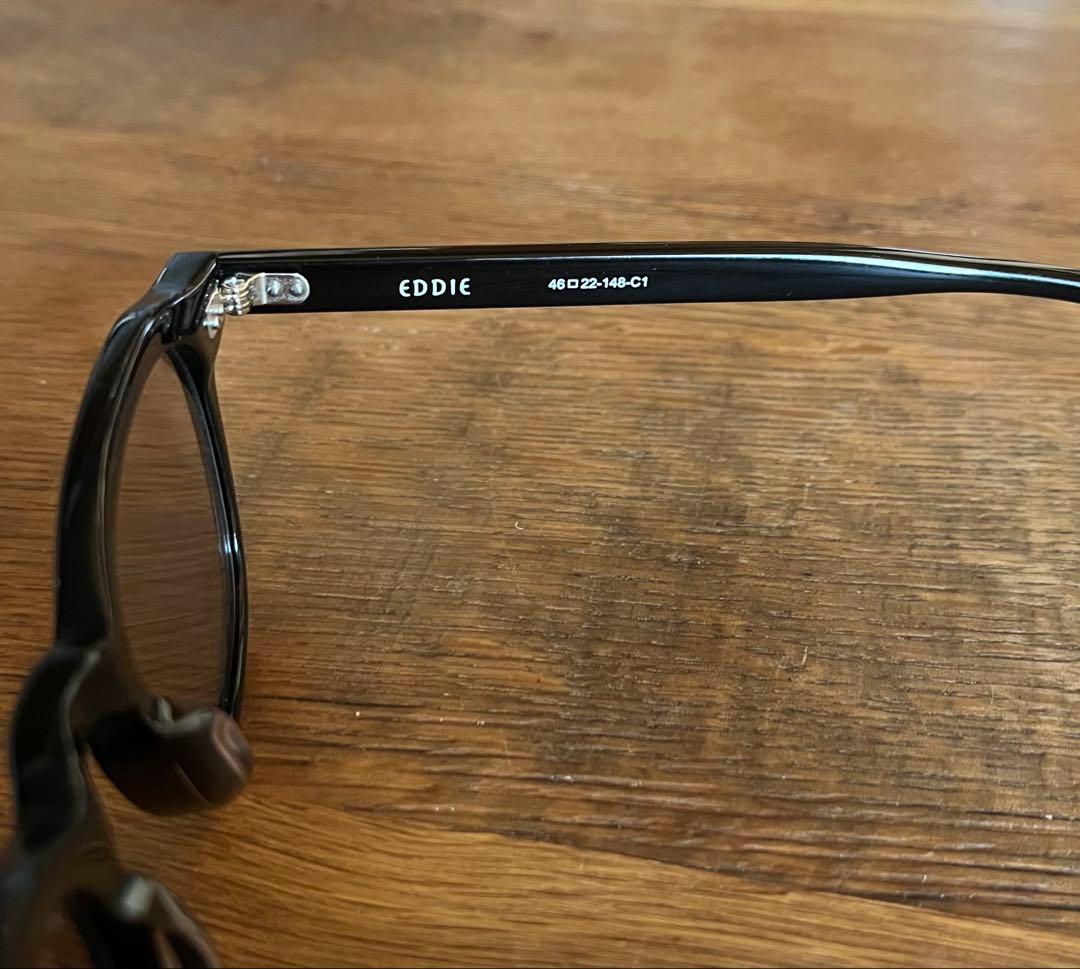完売 NEW. EDDIE サングラス ブラック
