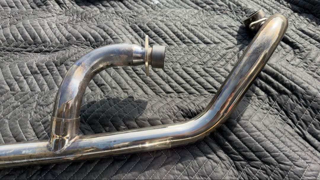 ドラッグスター1100　スーパートラップマフラー