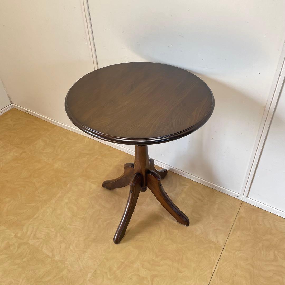 四国工芸 森のサーカス 丸テーブル カフェテーブル サイドテーブル 円形 台