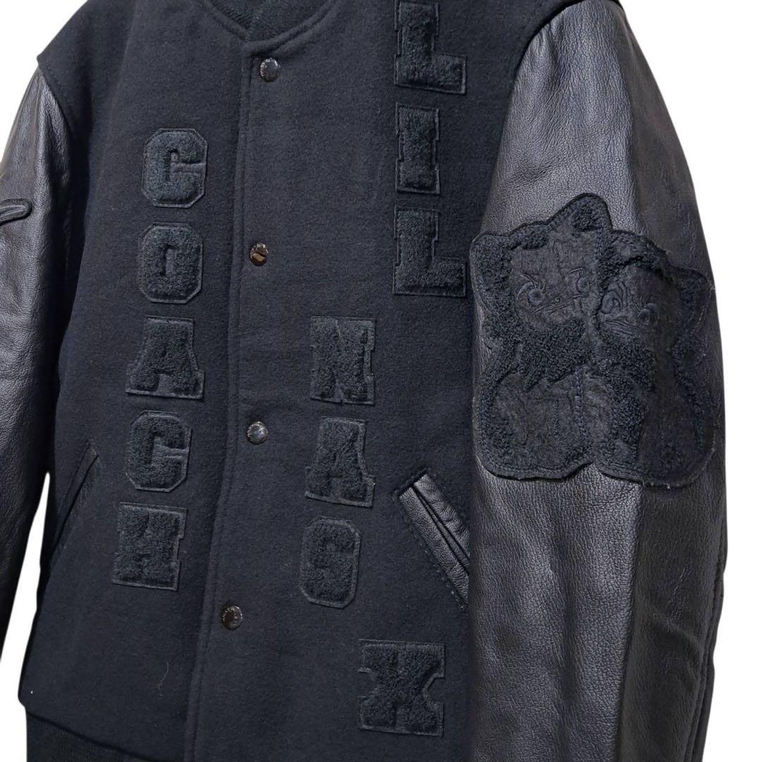定価10万　LIL NAS X COACH ジャケット 袖レザー スタジャン