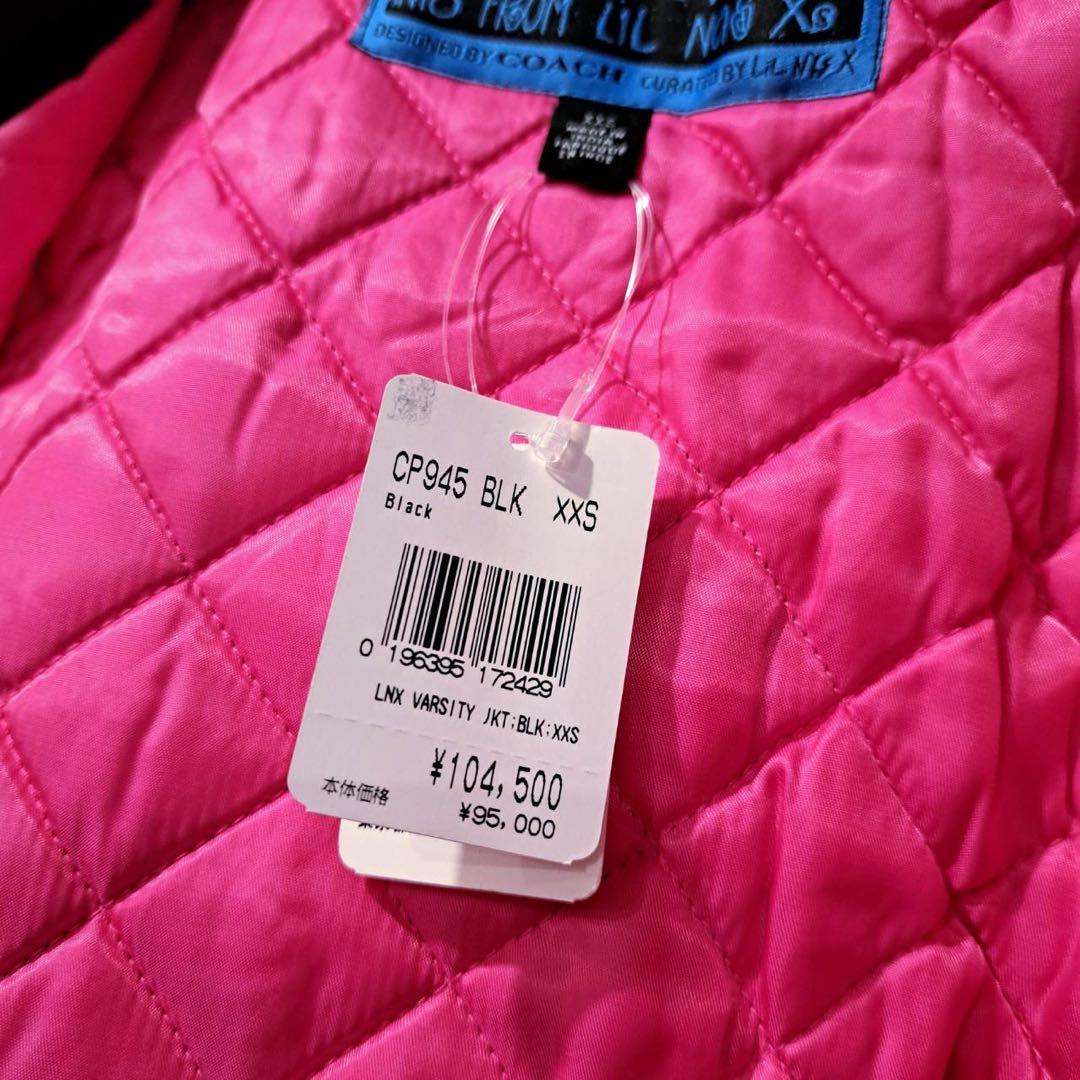 定価10万　LIL NAS X COACH ジャケット 袖レザー スタジャン