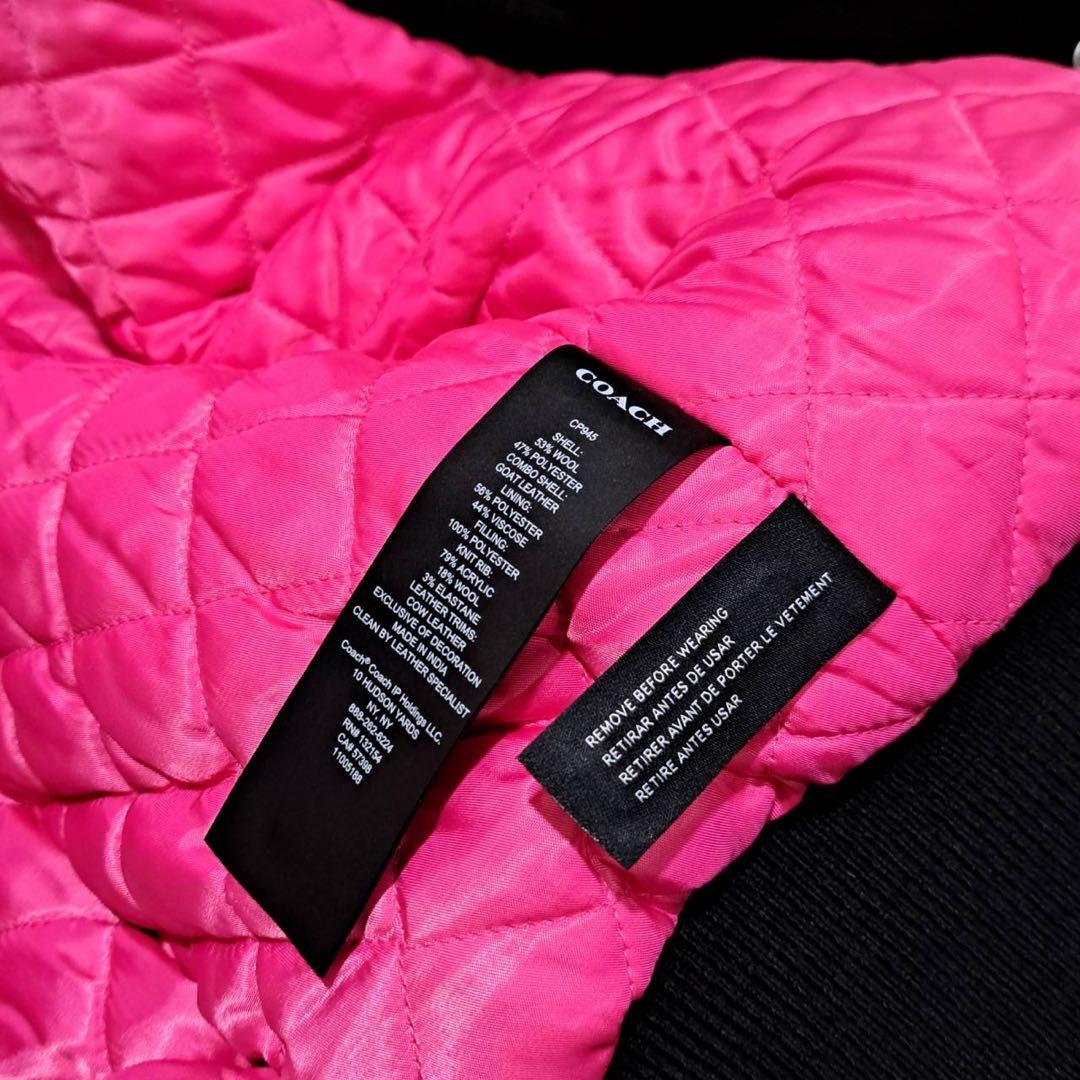 定価10万　LIL NAS X COACH ジャケット 袖レザー スタジャン