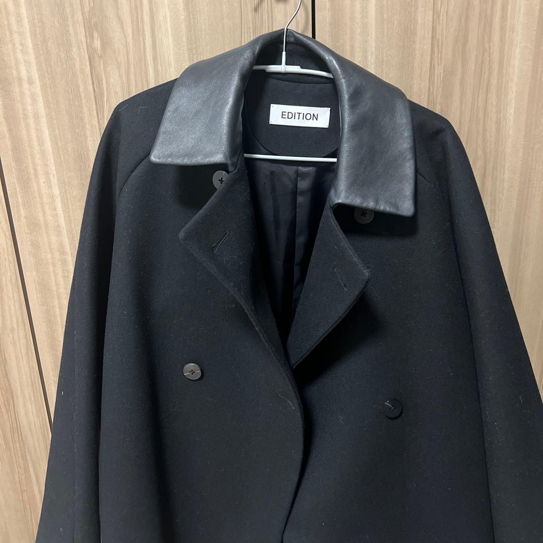 Edition Super120's ライトメルトン ショートコート