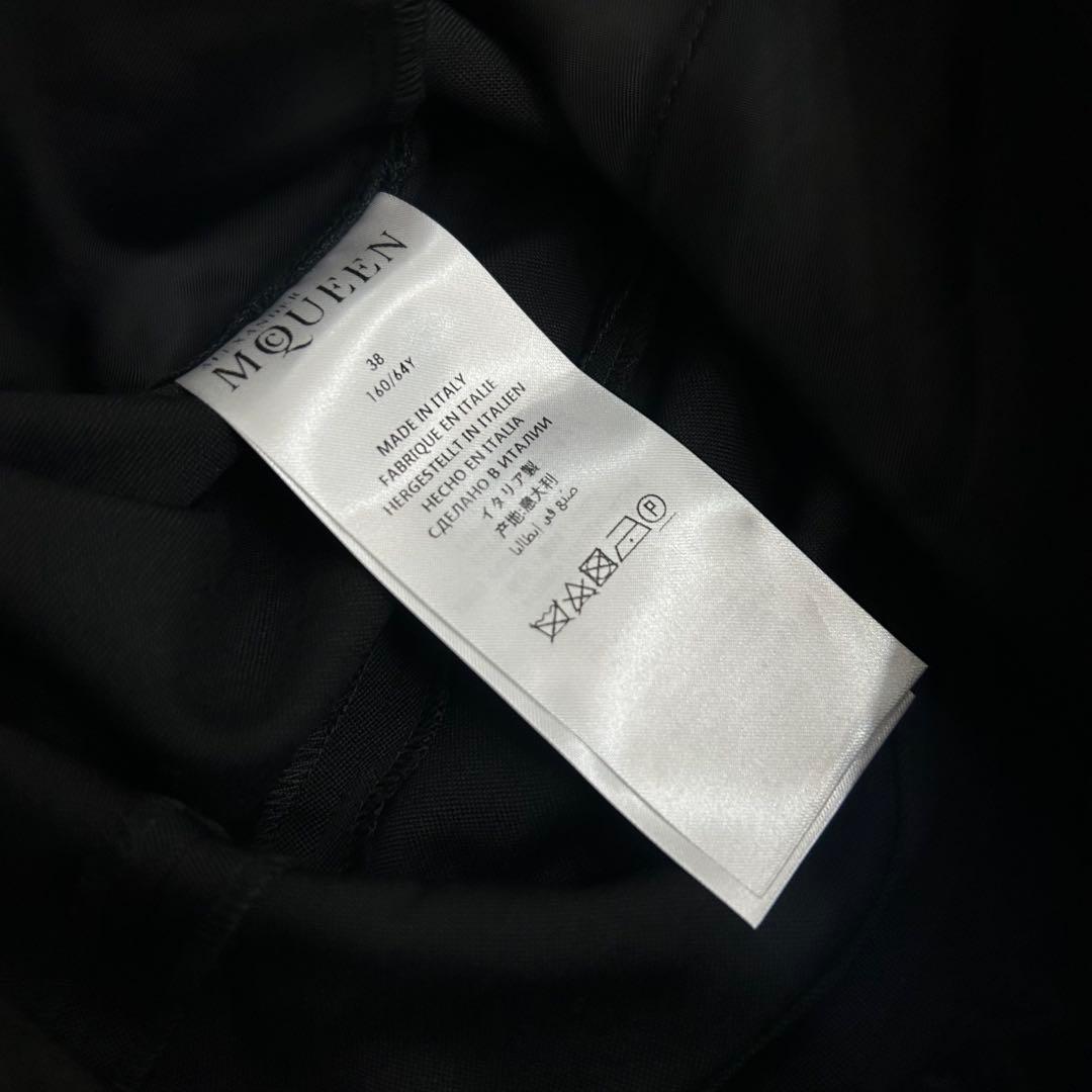 ALEXANDER McQUEEN ブラックスラックス 38