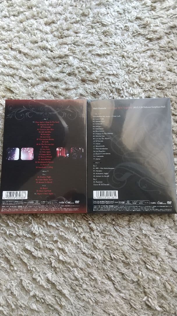 浜田麻里　LIVE DVD 2枚　新品未開封