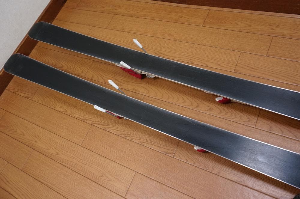 メンテ済 140cm 靴24cm ROSSIGNOL スキーセット