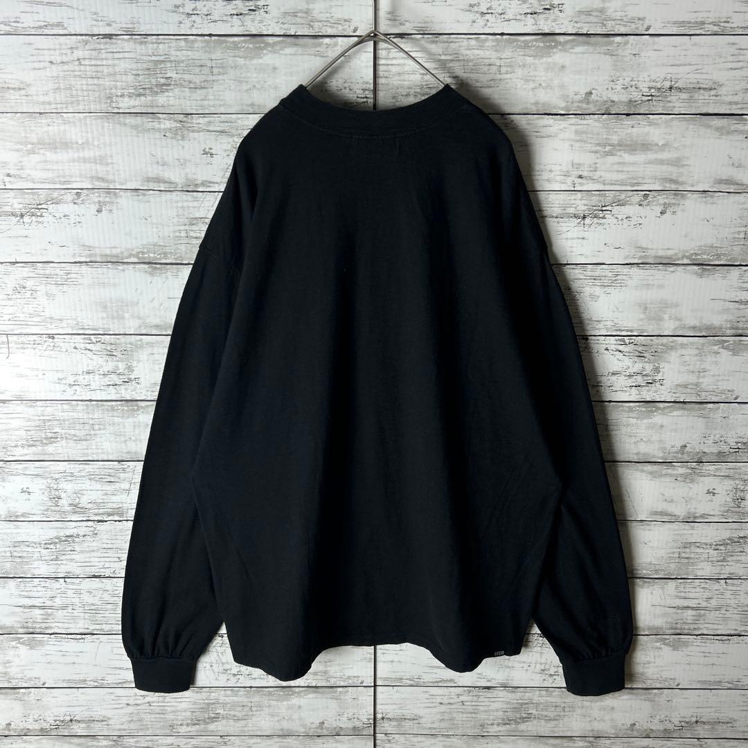 3723M【美品】ヒステリックグラマー☆ヒスガール 複数ロゴ 長袖Ｔシャツ